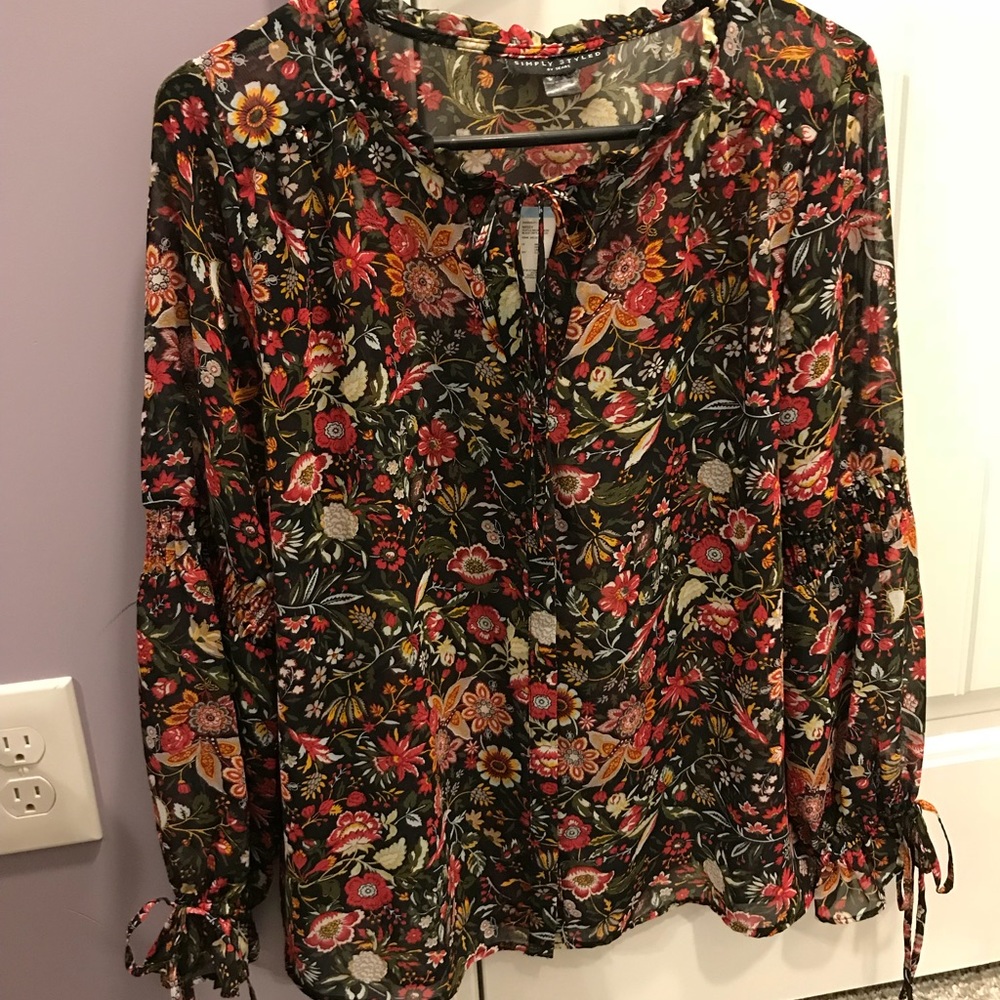 Sheer top
